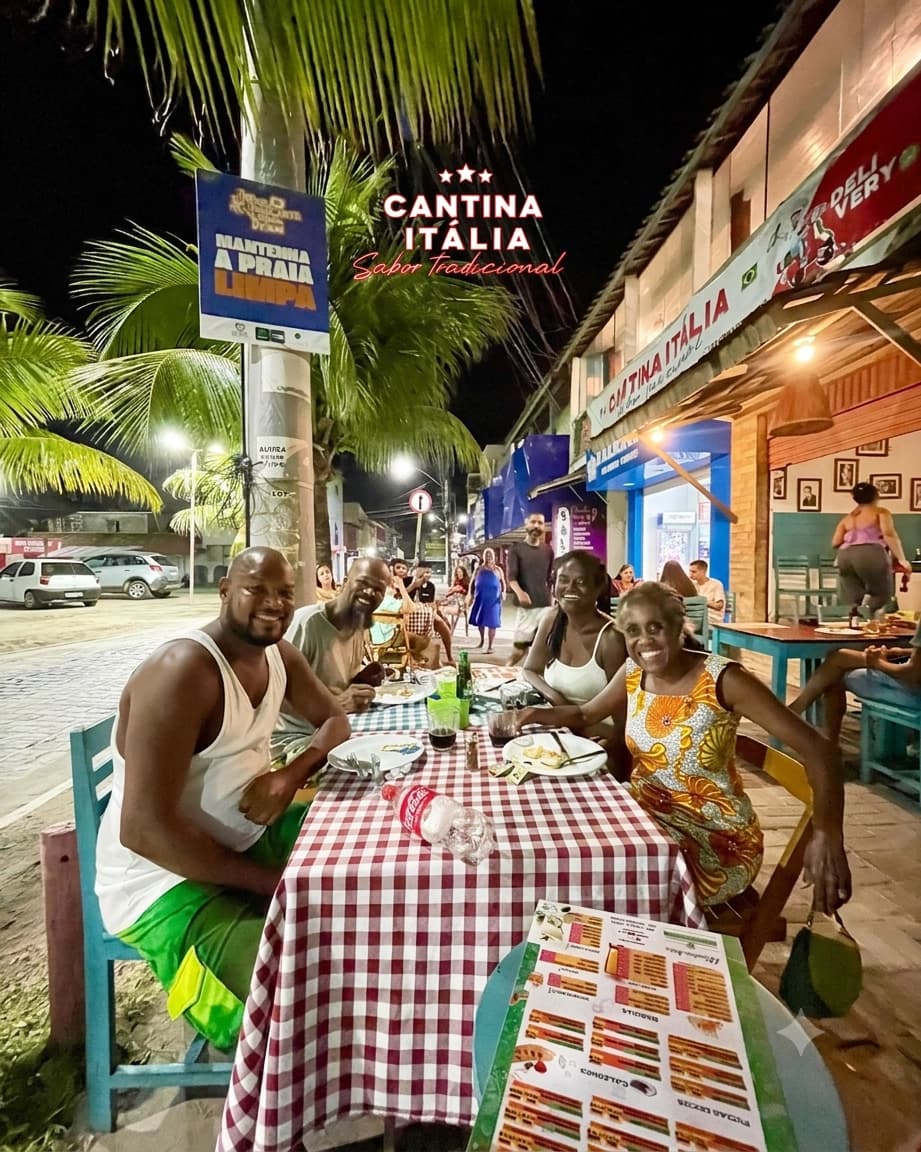 Área externa da Cantina Itália