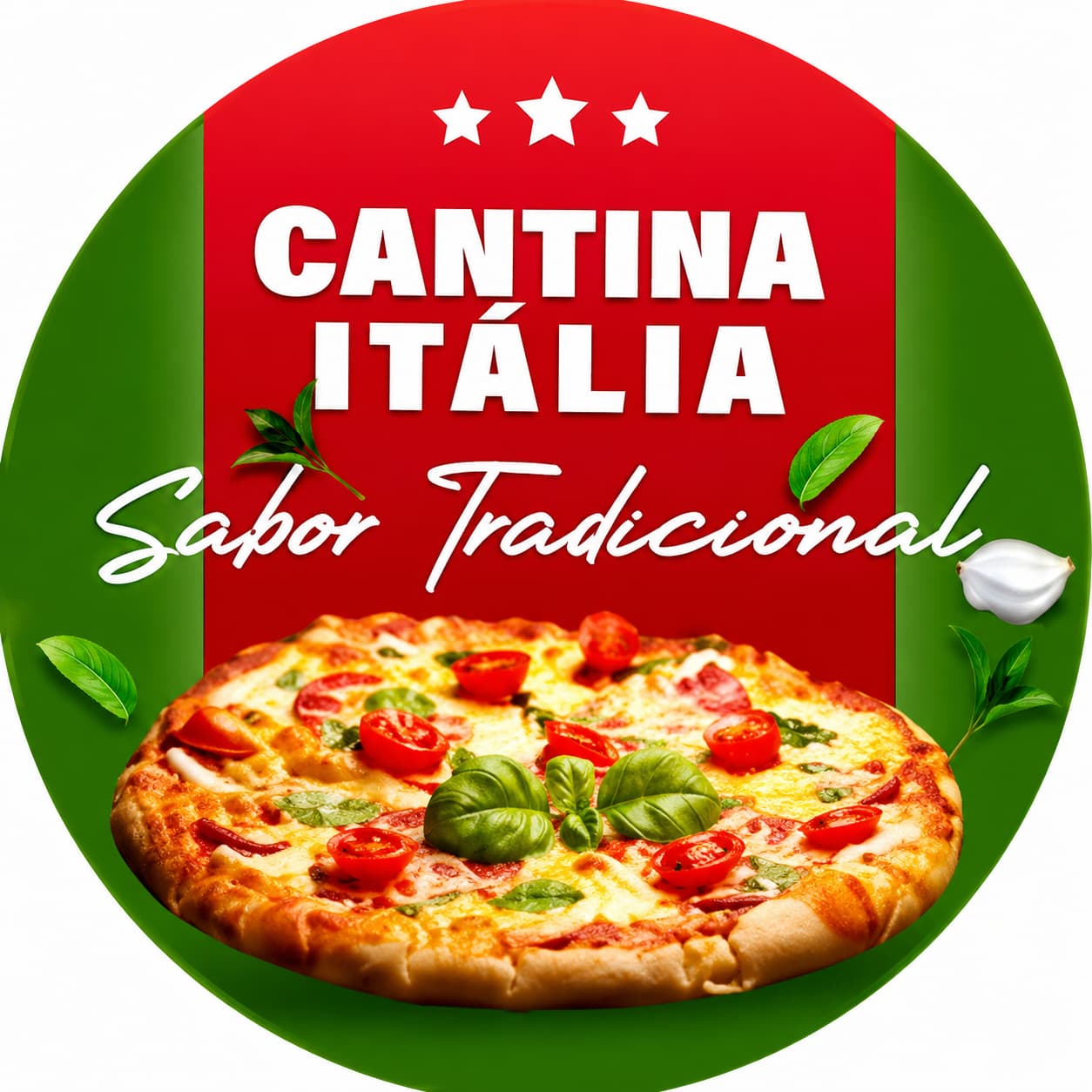 Logotipo Cantina Itália Pizzaria